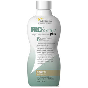 PROSOURCE PLUS NEUTRAL PROTEIN 30OZ 4CS